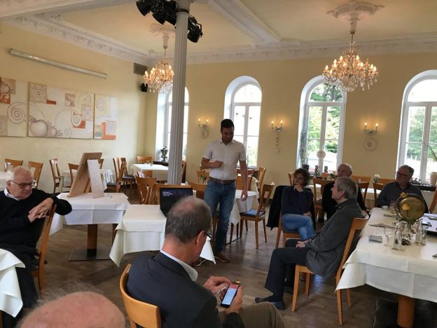 Vortrag über Startups beim Rotary Club Kaiserslautern mit anschließender Führung im Möbelhaus Schug